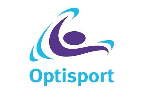Het logo van Optisport